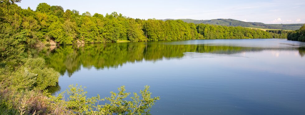 Blick auf den Hennesee im Sauerland