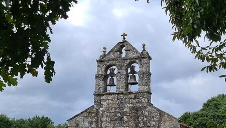 Französischer Jakobsweg von Sarria nach Santiago de Compostela