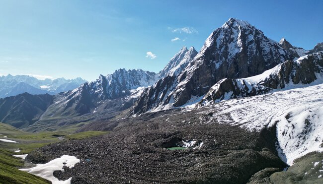 See und Gletscher bei Thalay La