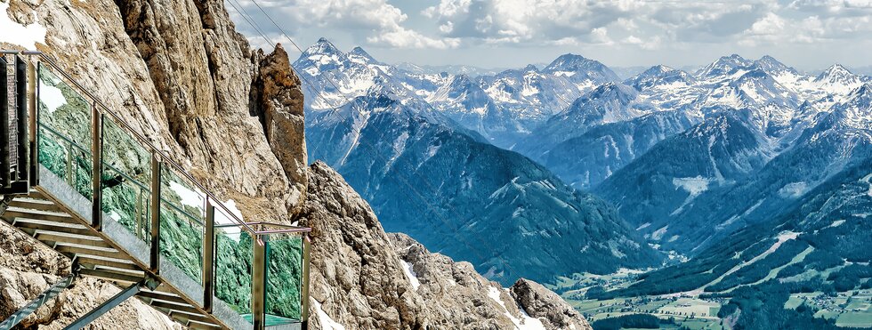 Dachstein Gletscher - Treppe ins Nichts