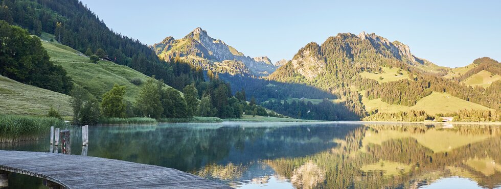Alpenpanorama-Weg - vom Schwarzsee zum Genfer See