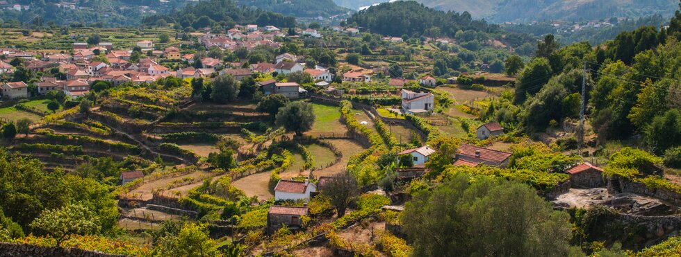 Bergdorf im Norden von Portugal