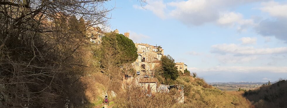 Landschaft der Toskana