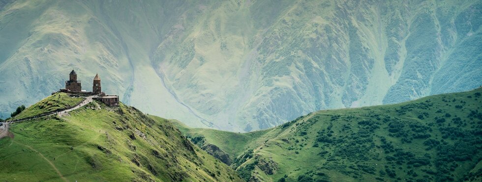 Landschaft Svanetien