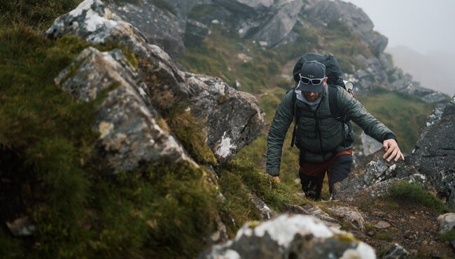 Wanderer Nantlle Ridge, Wales