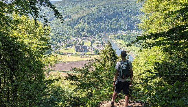 Wanderer am Offa's Dyke Path