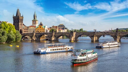 MS Florentina - Die „Goldene Stadt“, die Moldau und die Elbe mit Rad & Schiff