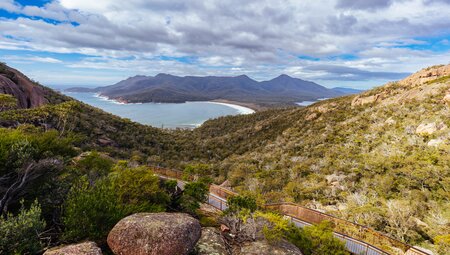 Radfahren, Kajakfahren und Wandern in Tasmanien