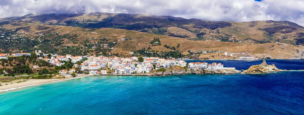 Griechenland: Die Inseln Andros & Tinos erkunden