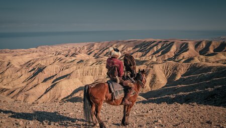 Adler-Expedition am Issyk Kul