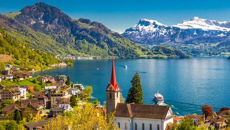 Alpenüberquerung entlang der Nord-Süd Route: Mittelland & Vierwaldstättersee