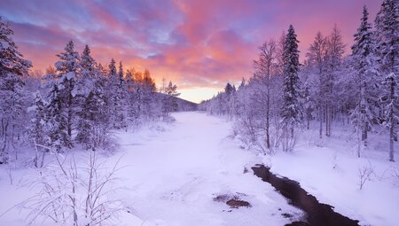 Finnisches Winterwunderland