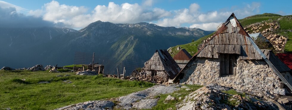 Dorf Lukomir in Bosnien & Herzegowina