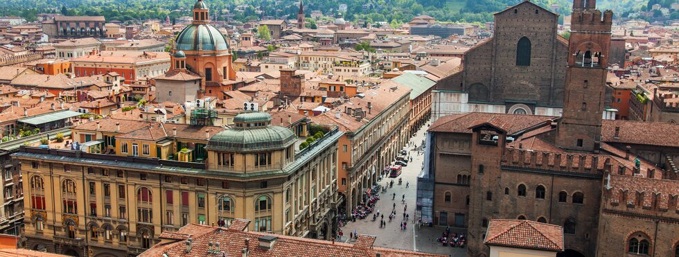 Panoramablick über Bologna