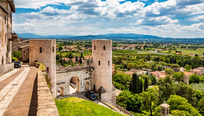 Porta Di Venere, Spello, Umbrien