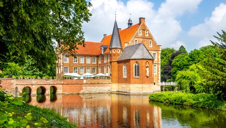 Rundtour südliches Münsterland - Schlösser, Burgen, Flüsse und Alleen