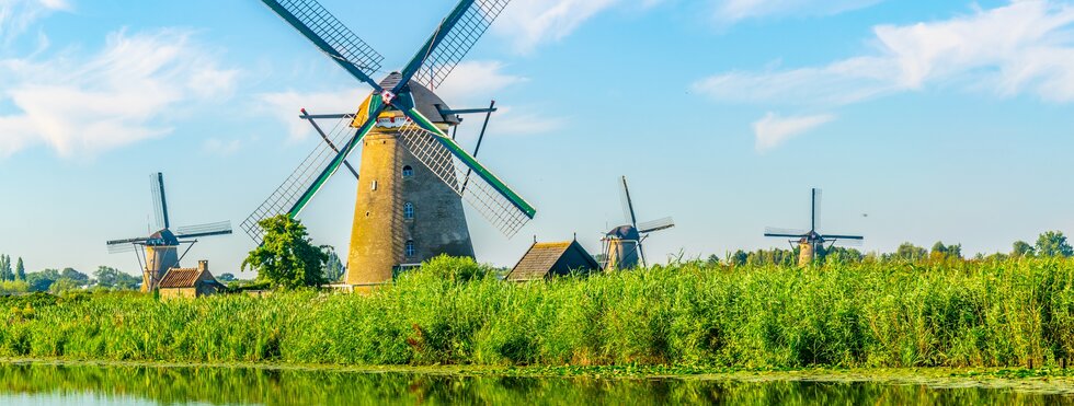 Windmühle bei Rotterdam 