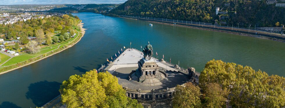 Deutsches Eck in Koblenz