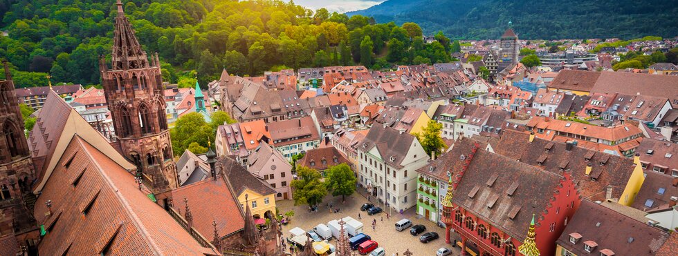 Historisches Stadtzentrum Freiburg