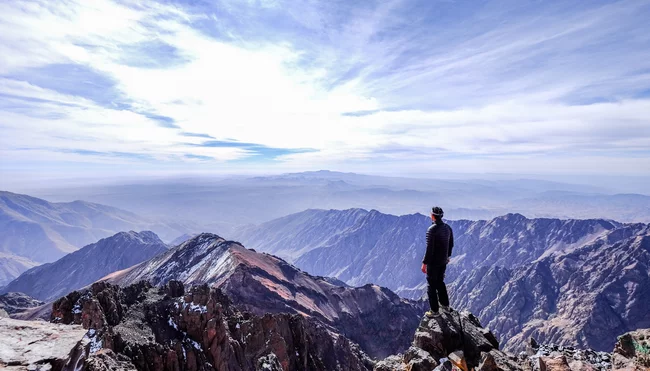 Der höchste Berg Marokkos - Djebel Toubkal