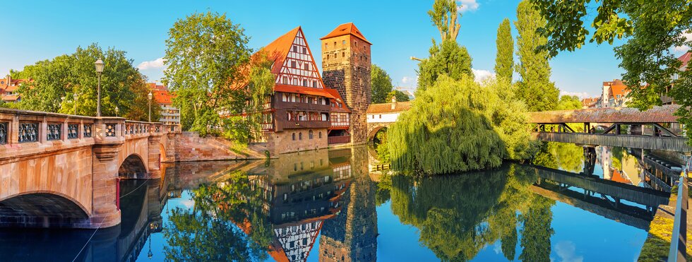 Blick auf Nürnberg