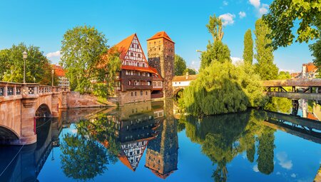 Fünf Flüsse Radweg 9 Tage rund um Nürnberg