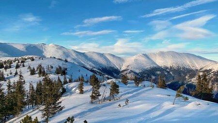 Schneeschuhwandern im Winterparadies Hohe und Niedere Tatra