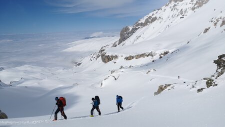 Skitouren in Nordmazedonien - unterwegs im High Scardus 