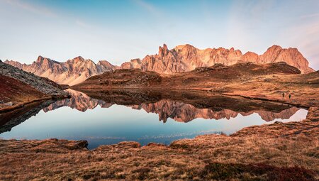 Die Seen und Berghütten rund um Clarée