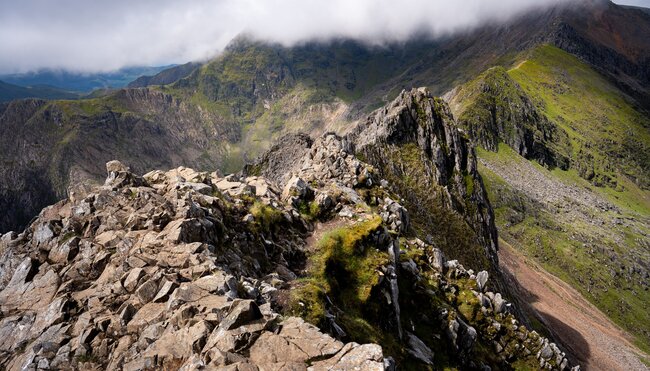 Gipfel im Snowdonia NP