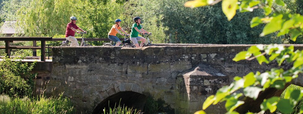 Fünf-Flüsse-Radweg rund um Nürnberg