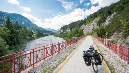 Geführte Radreise entlang des Alpe Adria Radwegs