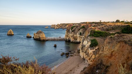 Doppel-Sternfahrt: Ost & West Algarve aus Olhão und Lagos