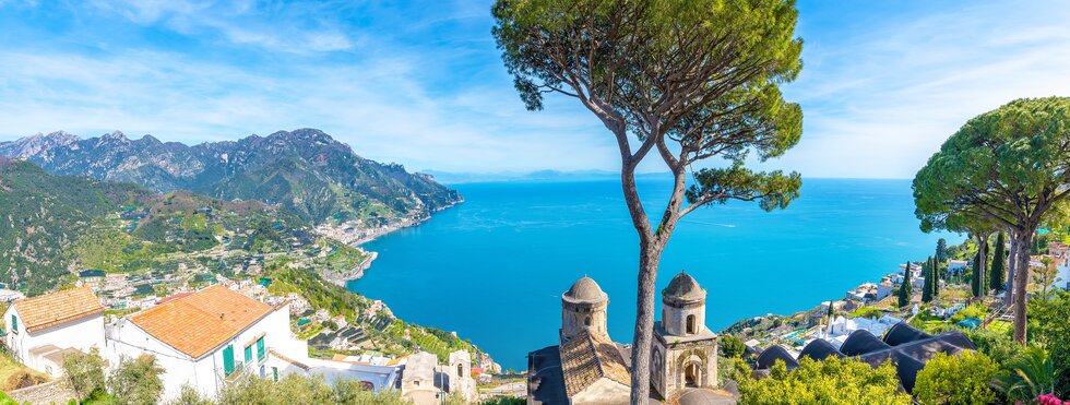 Ausblick von Ravello