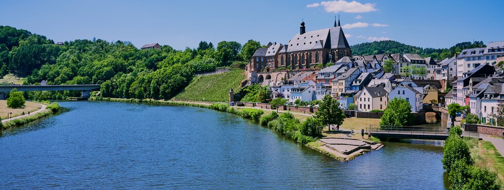 Stadtpanorama Saarburg