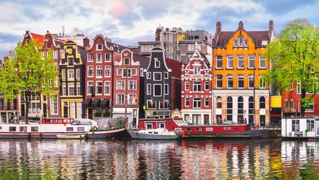 Sternfahrt Amsterdam: Malerische Grachten, Museen und Windmühlen