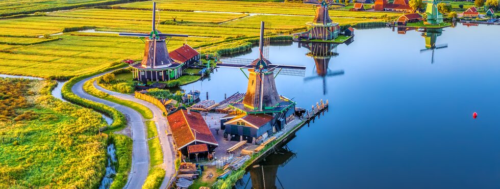 Windmühlen in Zaanse Schans