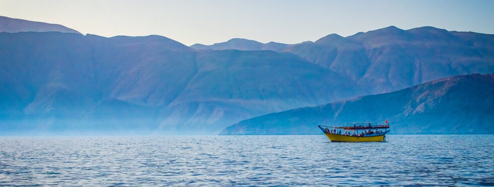 Dhow-Fahrt in Musandam