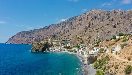 Sterntour - Radfahren auf Kreta mit Aufenthalt bei Adam