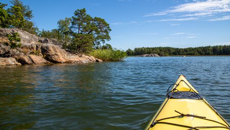 5-tägige Kajak- und Wildcamp-Tour durch die Schären von Stockholm