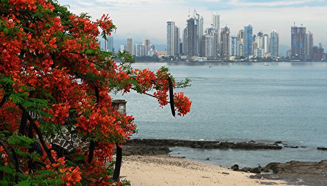 Panama Strand & Skyline