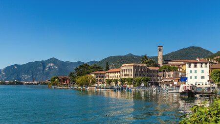 Wandern in der Lombardei: Via Valeriana und der Iseo-See