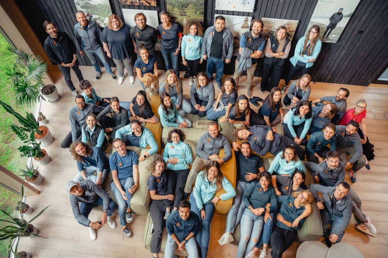 Das ASI Team im ASI Nest in Natters