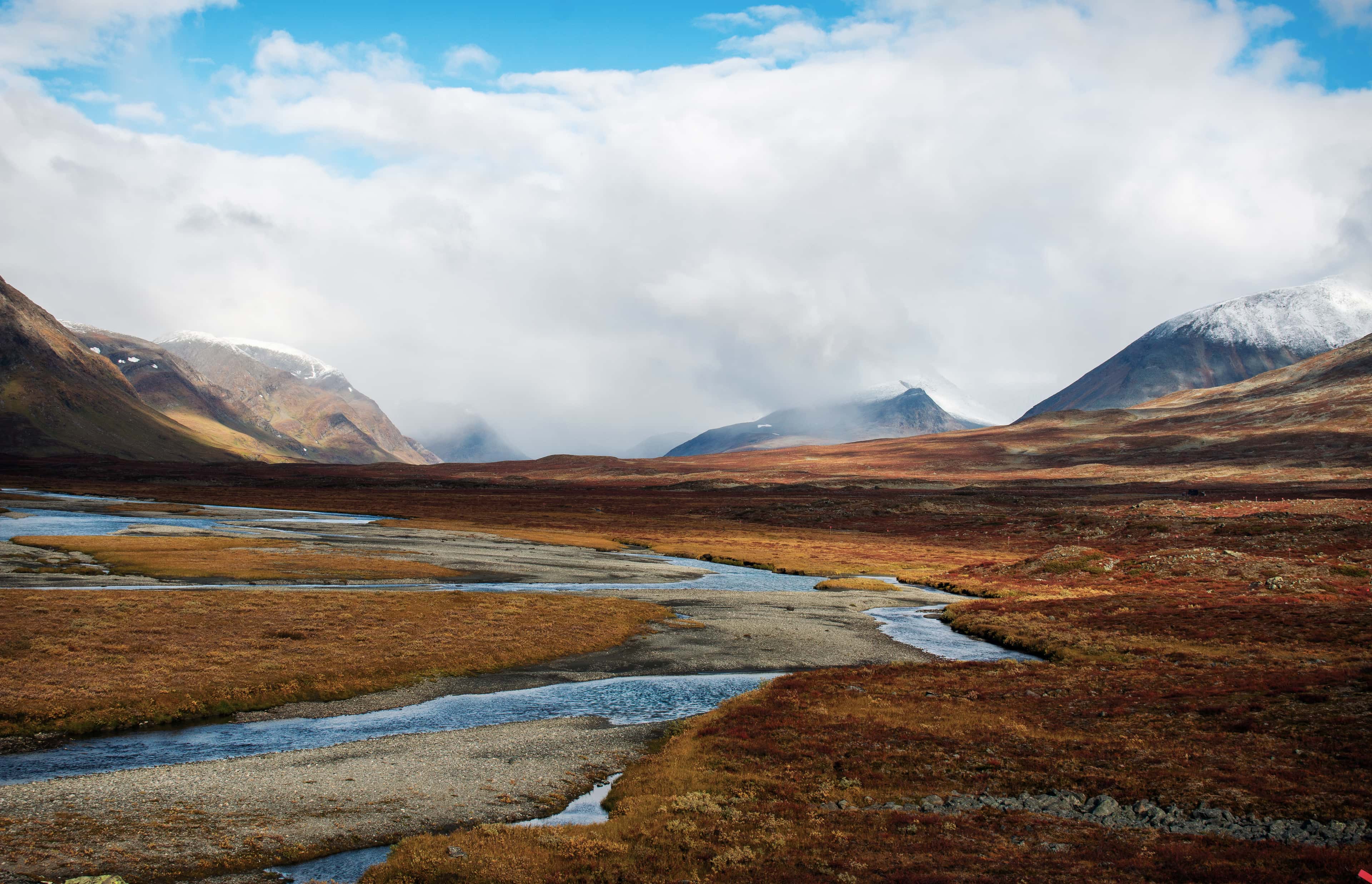 Das Tal zwischen Salka und Singi am Kungsleden | © shutterstock.com