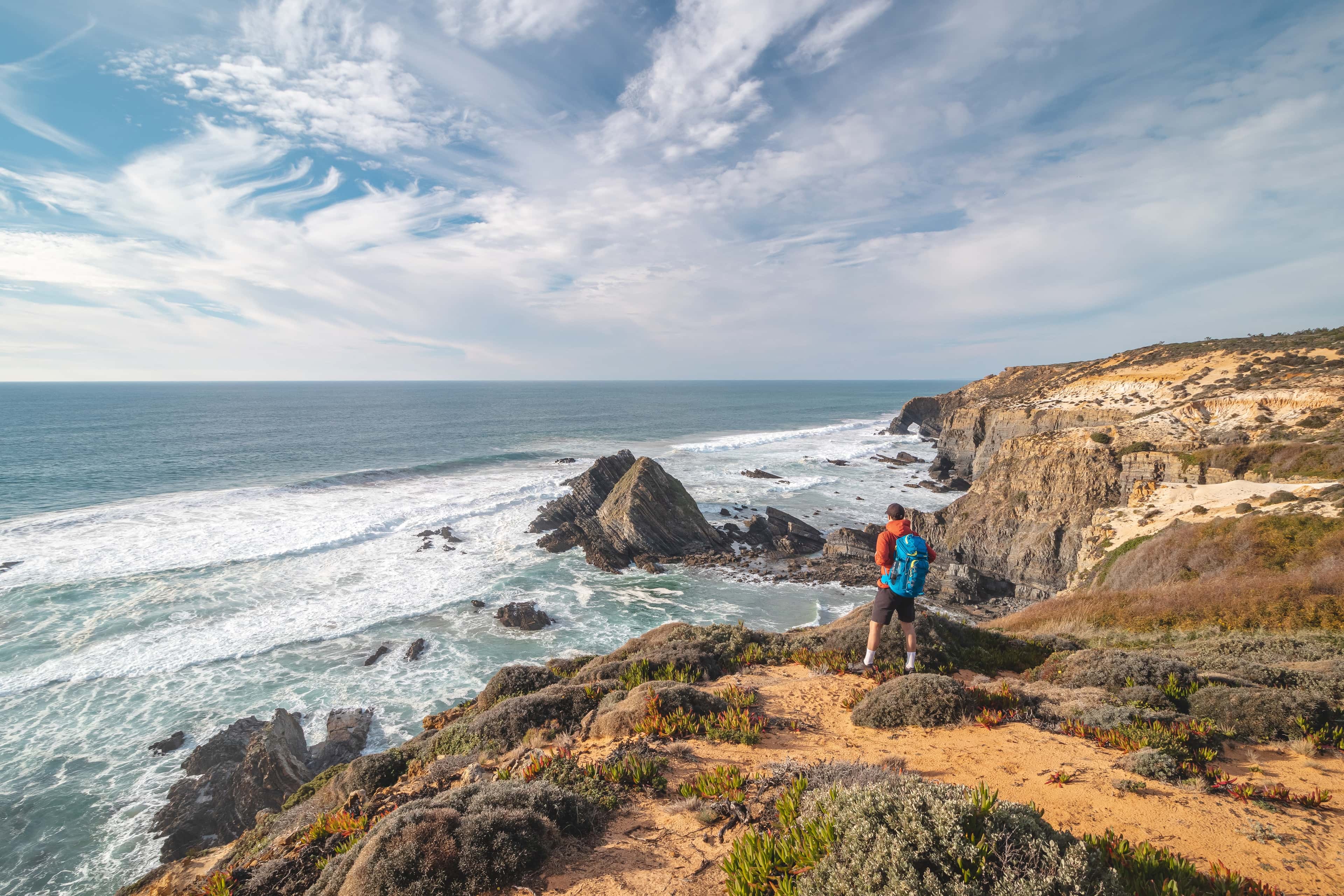 Wanderer an der Rota Vicentina