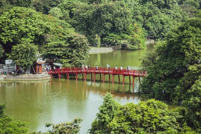 Unglaubliches Vietnam-Gebirge, Radfahren im hohen Norden