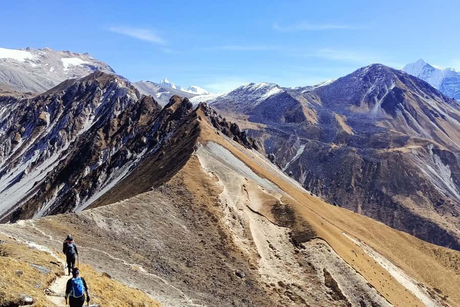 Langtang Trek über Laurebina Pass
