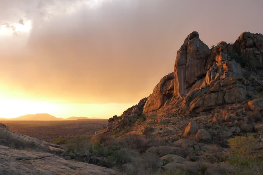 Silvester in Namibia