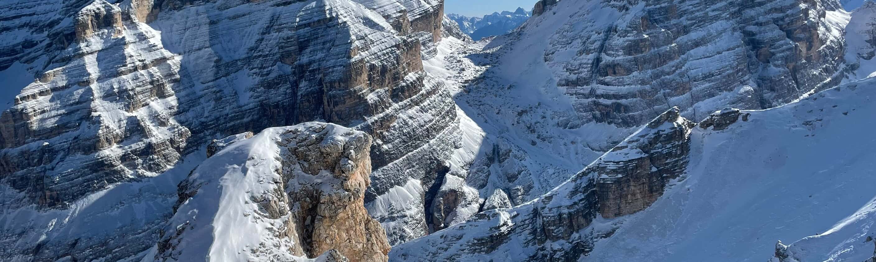 Silvester auf der Faneshütte - Schneeschuhwandern in den Dolomiten