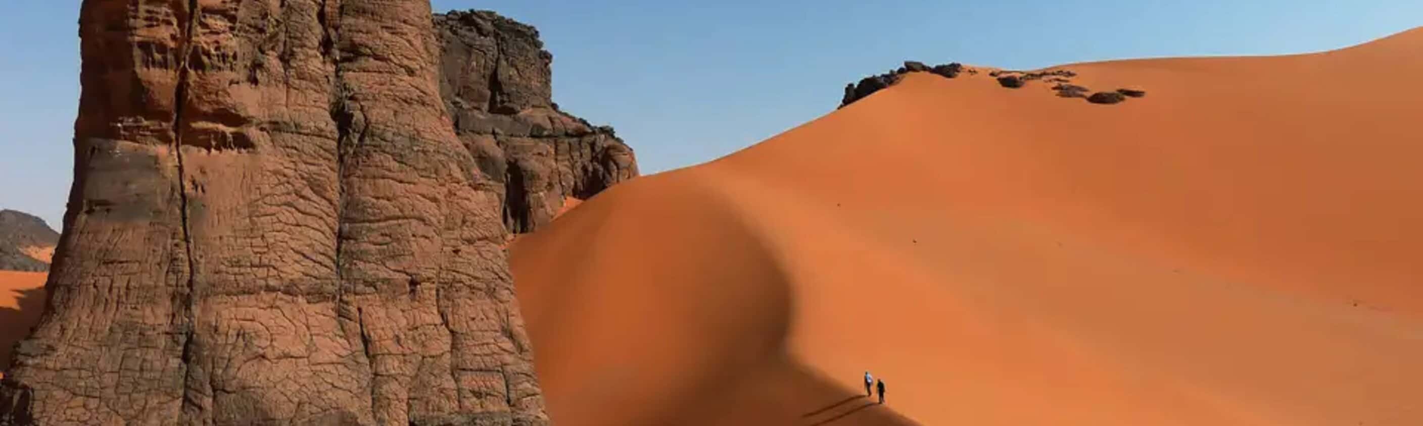 Algerien mit Egmont Strigl – Trekking durch die Dünen des Süd-Tadrart